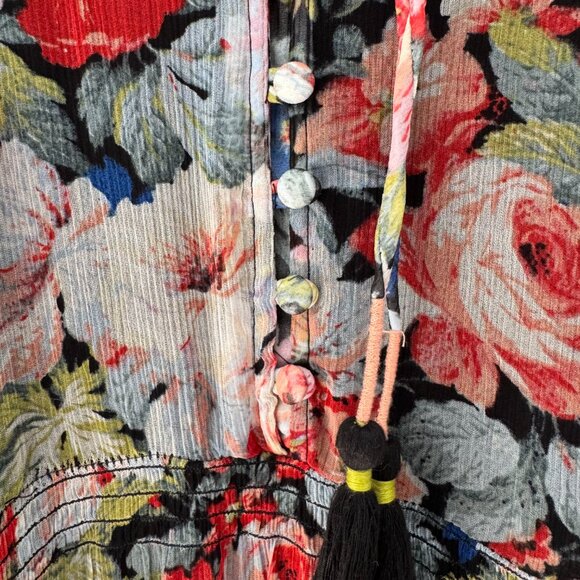 Anthropologie - The Marais Printed Chiffon Maxi Dress - Picture 7 of 7